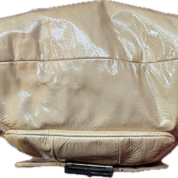 Coach Kristin Tan Soft Leather Convertible Hobo Cross Body Shoulder Bag XL - Picture 11 of 12